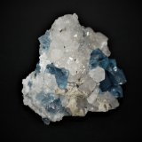 Fluorite and Quartz
60mm x 55mm x 50mm
(Autor: Philippe Durand)