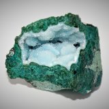 Quartz on Chrysocolla
55mm x 50mm x 50mm
(Autor: Philippe Durand)