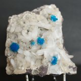 Cavansite and Stilbite-Ca and Heulandite
80mm x 80mm x 40mm
(Autor: Philippe Durand)