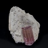 Elbaite, Orthoclase, Lepidolite
6.4 x 4.6 cm
(Autor: am mizunaka)