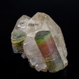 Elbaite, Quartz
9.0 x 7.7 cm
(Autor: am mizunaka)