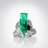 Beryl (variety emerald) on Dolomite
29 x 28 x 28 mm
(Autor: TamaHiguchi)