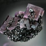 Fluorite on Sphalerite
12x12x6 cm overall size
(Autor: Jesse Fisher)