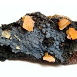 Wulfenite
Specimen size 7 cm, largest crystal 6 mm
(Autor: Tobi)