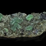 Fluorite, Cassiterite, Quartz, Apatite
15.0 x 8.5 cm
(Autor: am mizunaka)