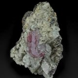 Fluorapatite, Albite, Dolomite
7.5 x 5.0 cm
(Autor: am mizunaka)