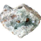 Fluorite, chalcopyrite
52 x 35 x 35 mm
(Autor: Andreas Gerstenberg)
