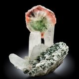 Fluorite with Quartz
18 x 18 x 18.5 cm / main crystal: 10.7 cm.
(Autor: MIM Museum)