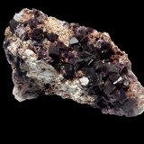 Fluorite
Krupka, Krusné Hory Mts., Ústí Region, Bohemia, Czech Republic
80 mm x 60 mm x 60 mm
(Autor: Dany Mabillard)