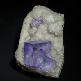 Fluorite, Quartz, Barite
4.7 x 3.3 cm
(Autor: am mizunaka)