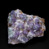 Fluorite, Quartz
8.0 x 7.1 cm
(Autor: am mizunaka)