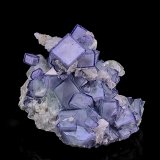 Fluorite, Quartz, Calcite
5.3 x 4.6 cm
(Autor: am mizunaka)
