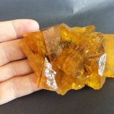 Fluorite
Specimen size 10 cm, largest crystals 4 cm
(Autor: Tobi)