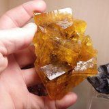 Fluorite
Specimen size 10 cm, largest crystals 4 cm
(Autor: Tobi)