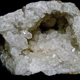 Quartz
geode is 10.0 cm
(Autor: Bob Harman)