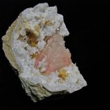 Dolomite and Calcite (variety manganese rich) on Quartz
quartz geode is 7 cm. the calcite is 5 cm
(Autor: Bob Harman)