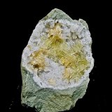 Barite and Dolomite on Quartz
6 cm with the group of intergrown barites about 4 cm
(Autor: Bob Harman)