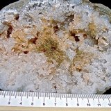 Baryte and Dolomite on Quartz
Baryte group is 3.5 cm.
(Autor: Bob Harman)