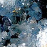 celestine
9.5 cm doubly terminated crystal with perpendicular 4+ cm gemmy crystal directly behind
(Autor: Bob Harman)