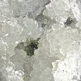 Millerite nestled in Quartz
The millerite spray is 2.0 cm
(Autor: Bob Harman)