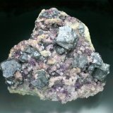 Galena, Fluorite
15x13x5 cm overall size
(Autor: Jesse Fisher)