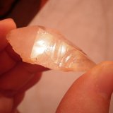 Quartz
1 3/4" high and 1 1/4" wide and 5/8" deep
(Autor: Reelgoodwoman)