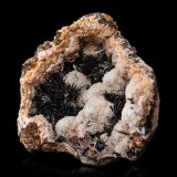 Goethite on Quartz
11 x 6.5 x 10 cm / main crystal: 1.2 cm.
(Autor: MIM Museum)