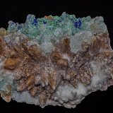Calcite, Azurite, Malachite
9.3 x 7.1 cm
(Autor: am mizunaka)