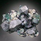 Galena, Fluorite
9x7x4 cm overall size
(Autor: Jesse Fisher)