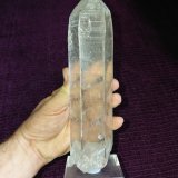Quartz, chlorite
Crystal size 20 x 5 x 5 cm
(Autor: Tobi)