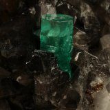 Beryl (variety emerald), Calcite, Pyrite
50x50x45mm, xl=11x7mm
(Autor: Fiebre Verde)