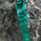 Beryl (variety emerald), Calcite
27x25x16mm, xl=13x3mm
(Autor: Fiebre Verde)