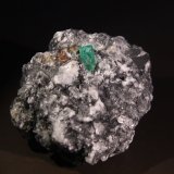 Beryl (variety emerald), Parisite and Calcite
45mm x 42mm x 36mm
(Autor: Firmo Espinar)