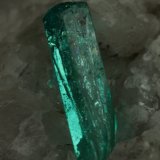 Beryl (variety emerald), Calcite
50x40x95mm, xl=13mm
(Autor: Fiebre Verde)