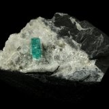 Beryl (variety emerald), Calcite
65x50x40mm, xl=10mm
(Autor: Fiebre Verde)