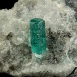 Beryl (variety emerald), Calcite
65x50x40mm, xl=10mm
(Autor: Fiebre Verde)