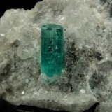 Beryl (variety emerald), Calcite
65x50x40mm, xl=10mm
(Autor: Fiebre Verde)