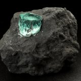 Beryl (variety emerald)
45x32x33mm, xl=10x9mm
(Autor: Fiebre Verde)