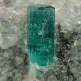 Beryl (variety emerald), Calcite
65x50x40mm, xl=10mm
(Autor: Fiebre Verde)