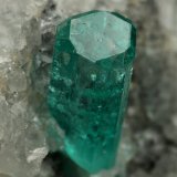 Beryl (variety emerald), Calcite
65x50x40mm, xl=10mm
(Autor: Fiebre Verde)