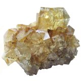 Fluorite, chalcopyrite
Specimen size 4,5 cm, largest fluorite 12 mm
(Autor: Tobi)