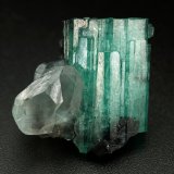 Beryl (variety emerald), Calcite
xl=19x13mm
(Autor: Fiebre Verde)