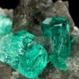 Beryl (variety emerald), Calcite, Pyrite
38x24x29mm, largest xl=17mm
(Autor: Fiebre Verde)
