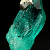 Beryl (variety emerald), Pyrite
xl=27x20mm
(Autor: Fiebre Verde)