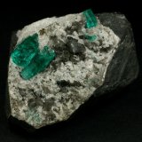 Beryl (variety emerald), Calcite, Pyrite
55x35x32mm
(Autor: Fiebre Verde)