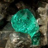 Beryl (variety emerald), Calcite, Dolomite, Pyrite
44x34x39mm, xl=7mm
(Autor: Fiebre Verde)