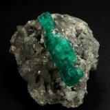 Beryl (variety emerald), Calcite
37x45mm, xl=34mm
(Autor: Fiebre Verde)