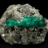 Beryl (variety emerald), Calcite
37x45mm, xl=34mm
(Autor: Fiebre Verde)