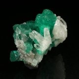 Beryl (variety emerald), Quartz
33x24x22mm, xls up to 10mm
(Autor: Fiebre Verde)