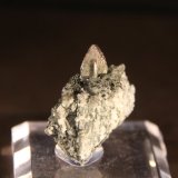 Titanite and Chlorite
Overall size: 32mm x 36mm x 22mm; Xl = 8mm x 14mm x 1,5mm
(Autor: Firmo Espinar)